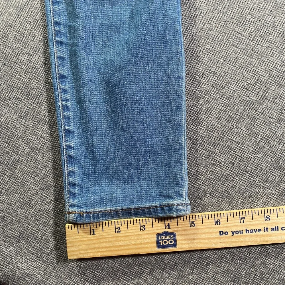 Madewell 11 High Rise Skinny Crop Jeans Women Size‎ 28 Blue Denim Medium Wash